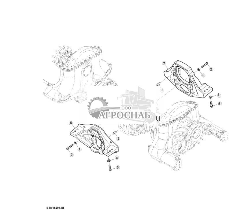 Опора переднего моста, без подвески (800207 - ) - ST945082 826.jpg
